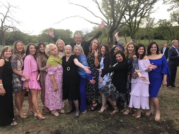 KG Dentistry team celebrating a family wedding